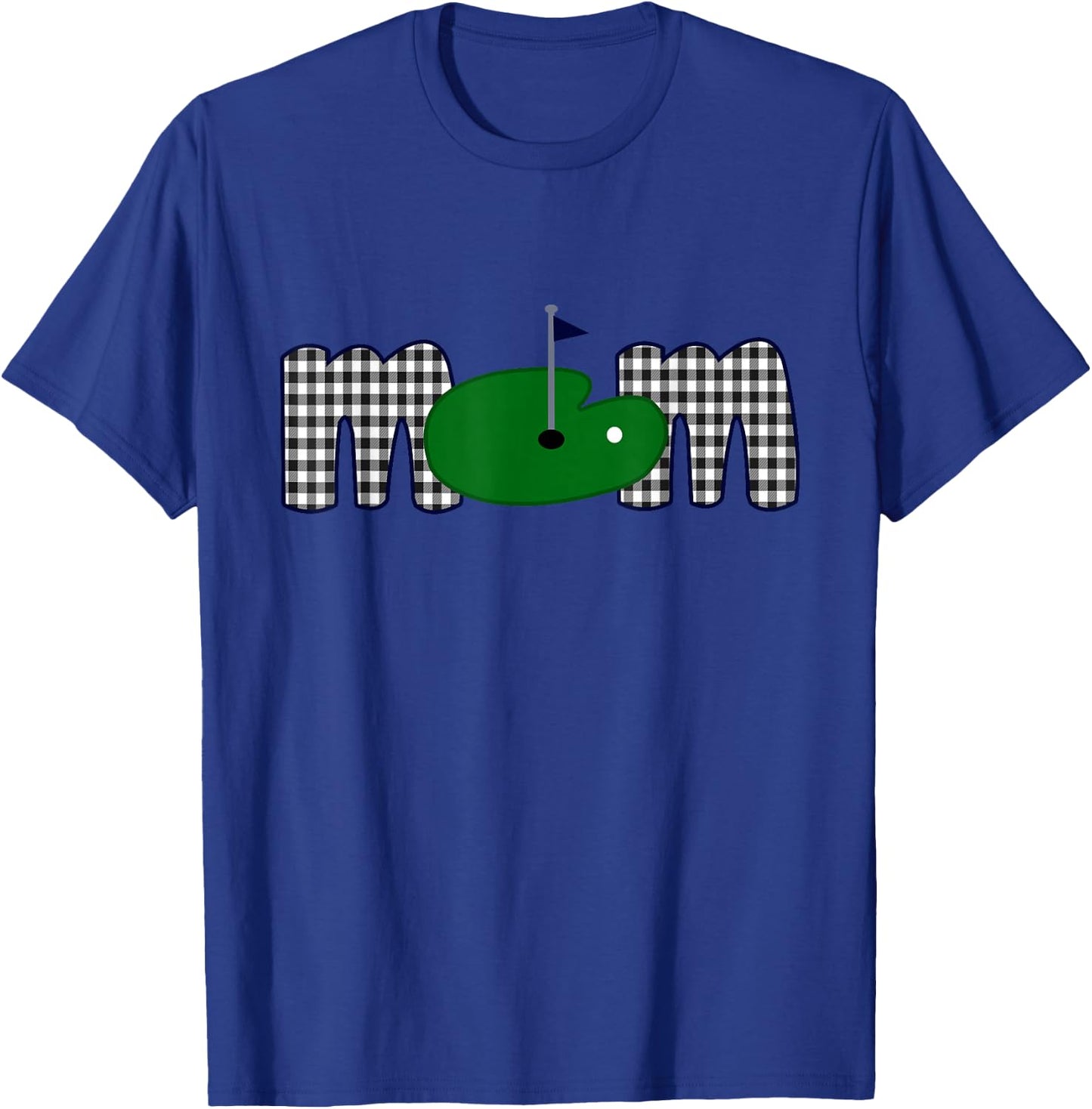 Golf Mom Life Birthday Family Matching Mama Mother's Day T-Shirt - T-Shirt | Royal