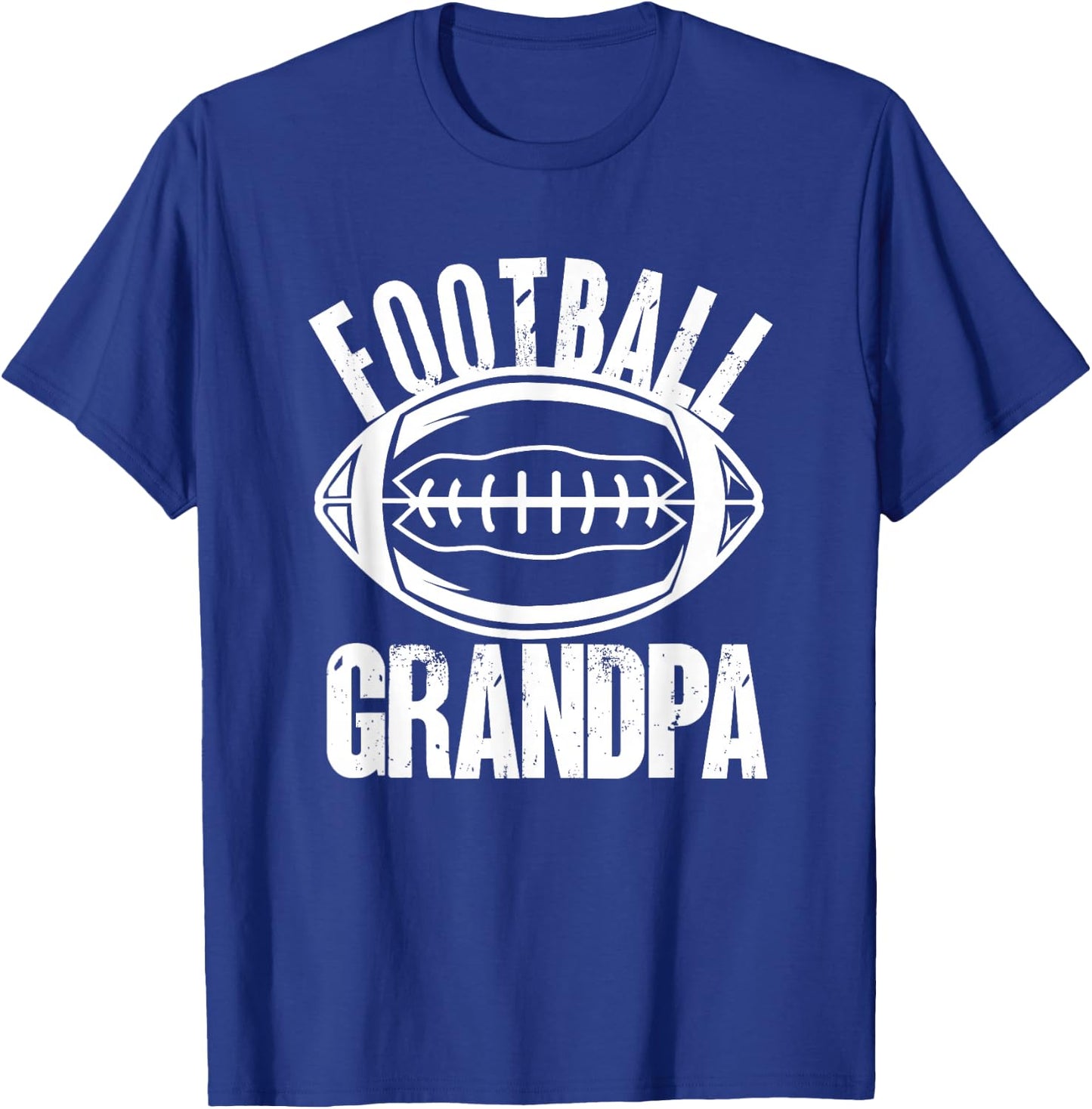 Funny Grandpa American Football T-Shirt - T-Shirt | Royal