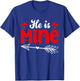 He Is Mine Matching Couple Valentine's Day Her T-Shirt - T-Shirt | Royal