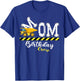 B-Day Party Mom Birthday Crew Construction Birthday Party T-Shirt - T-Shirt | Royal