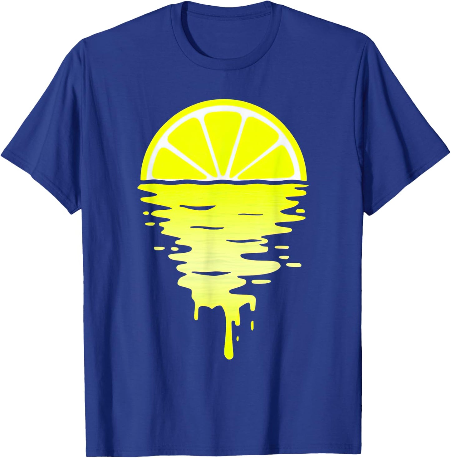 Lemon Sunset Over Sea T-Shirt - T-Shirt | Royal