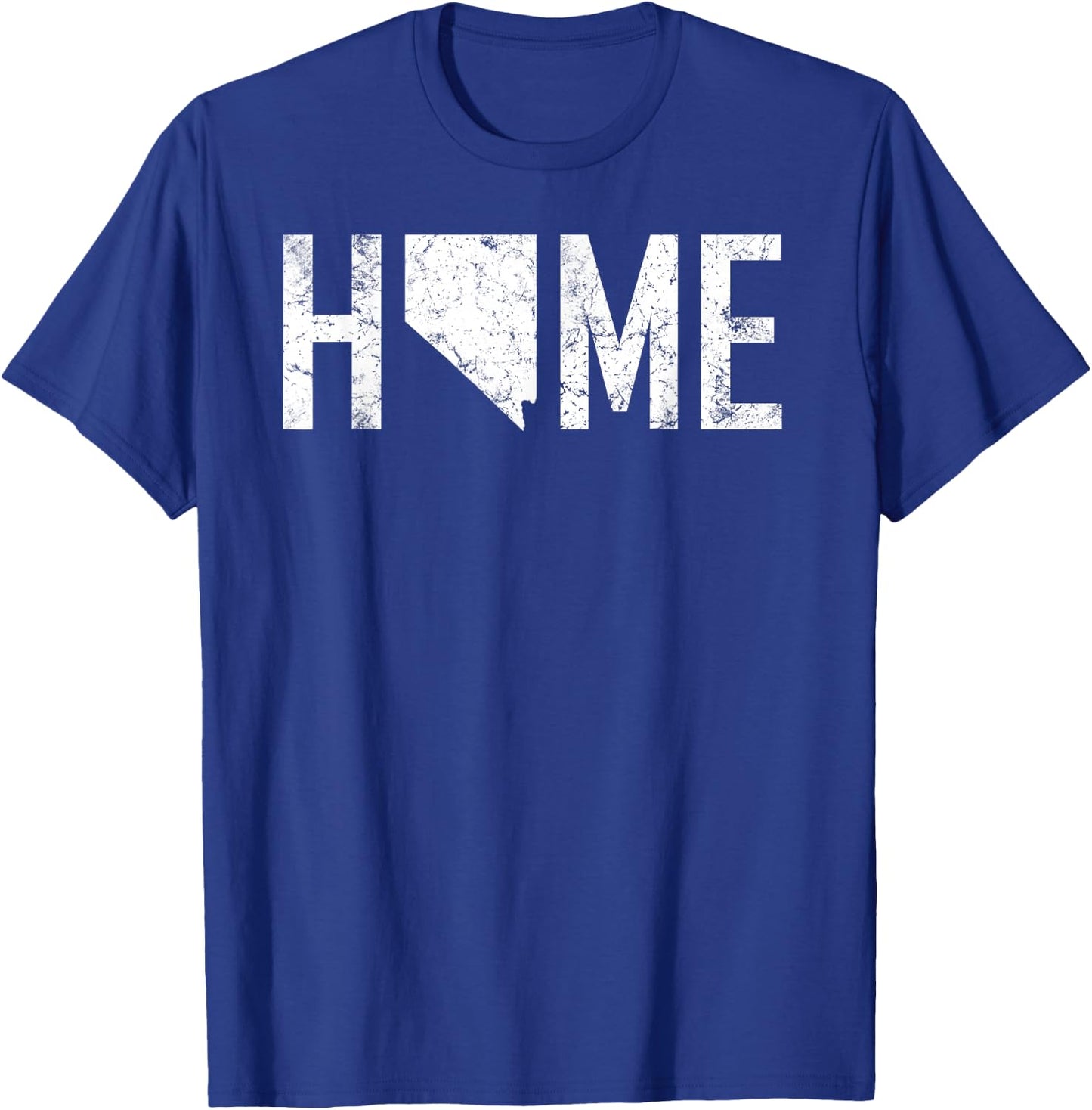 Retro Nevada Las Vegas is Home T-Shirt - T-Shirt | Royal