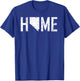Retro Nevada Las Vegas is Home T-Shirt - T-Shirt | Royal
