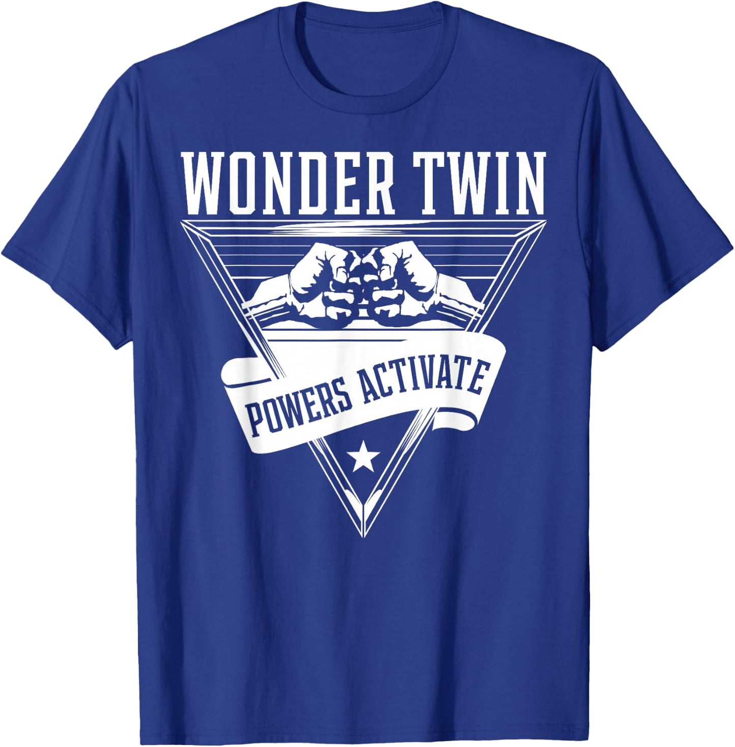 Wonder Twin Power Activated design, Sibling design T-Shirt - T-Shirt | Royal