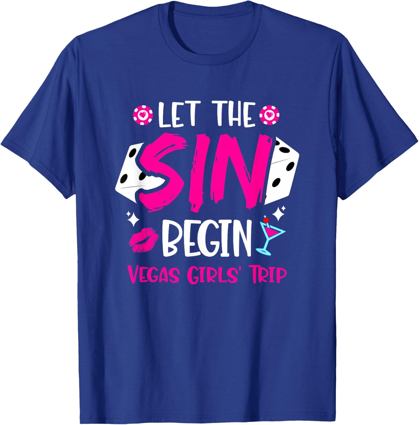 Girls Trip Vegas - Las Vegas Vacation - Vegas Girls Trip T-Shirt - T-Shirt | Royal