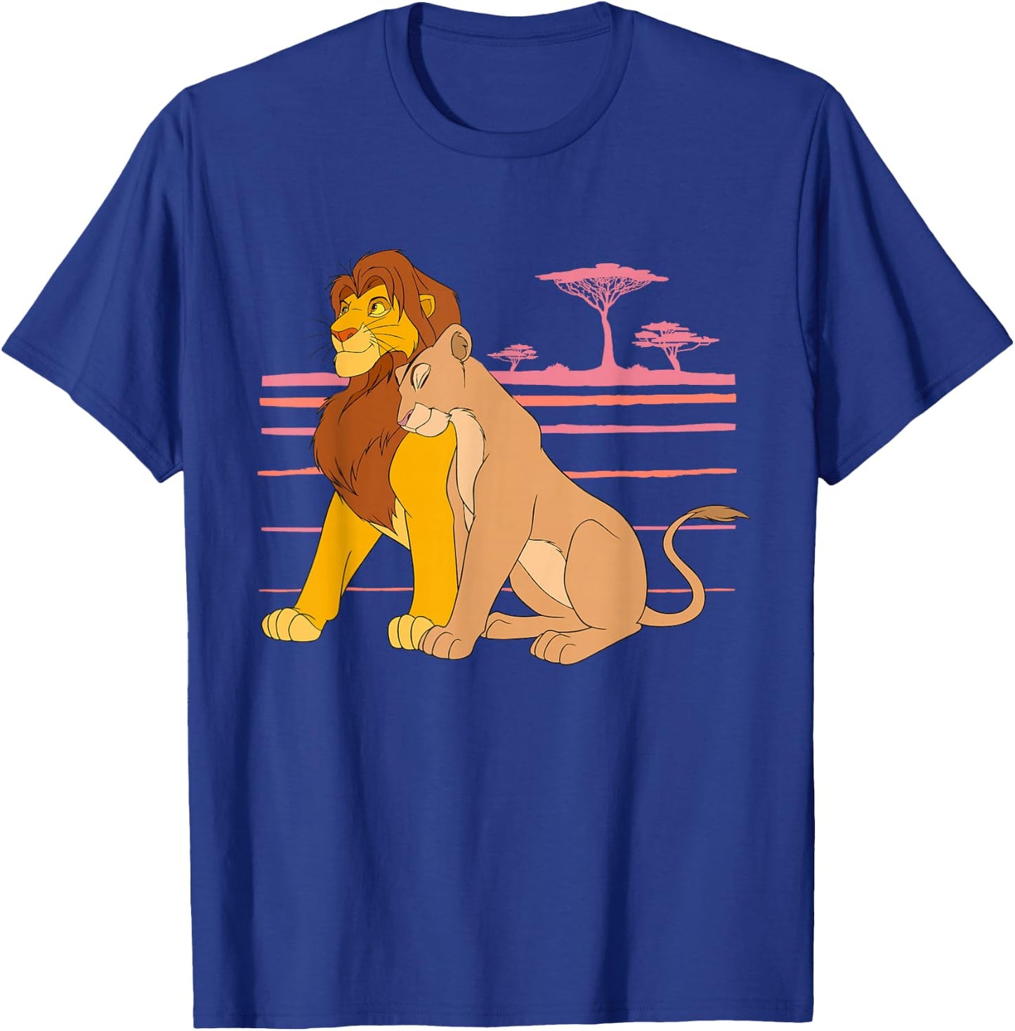 Disney The Lion King Simba and Nala Love T-Shirt - T-Shirt | Royal