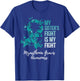 My Sister’s Fight Is My Fight Myasthenia Gravis MG Awareness T-Shirt - T-Shirt | Royal
