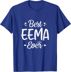 Best EEMA Ever - Mom, EEMA Grandma mother's day T-Shirt - T-Shirt | Royal