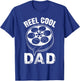 Reel Cool Dad Movie Maker Videographer Director Film Editor T-Shirt - T-Shirt | Royal