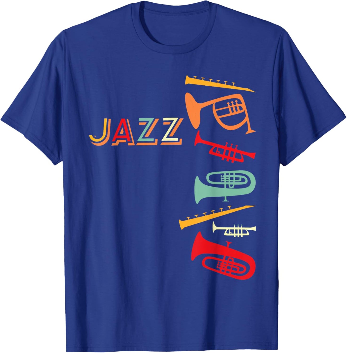 Jazz Music Design - Jazz T-Shirt - T-Shirt | Royal
