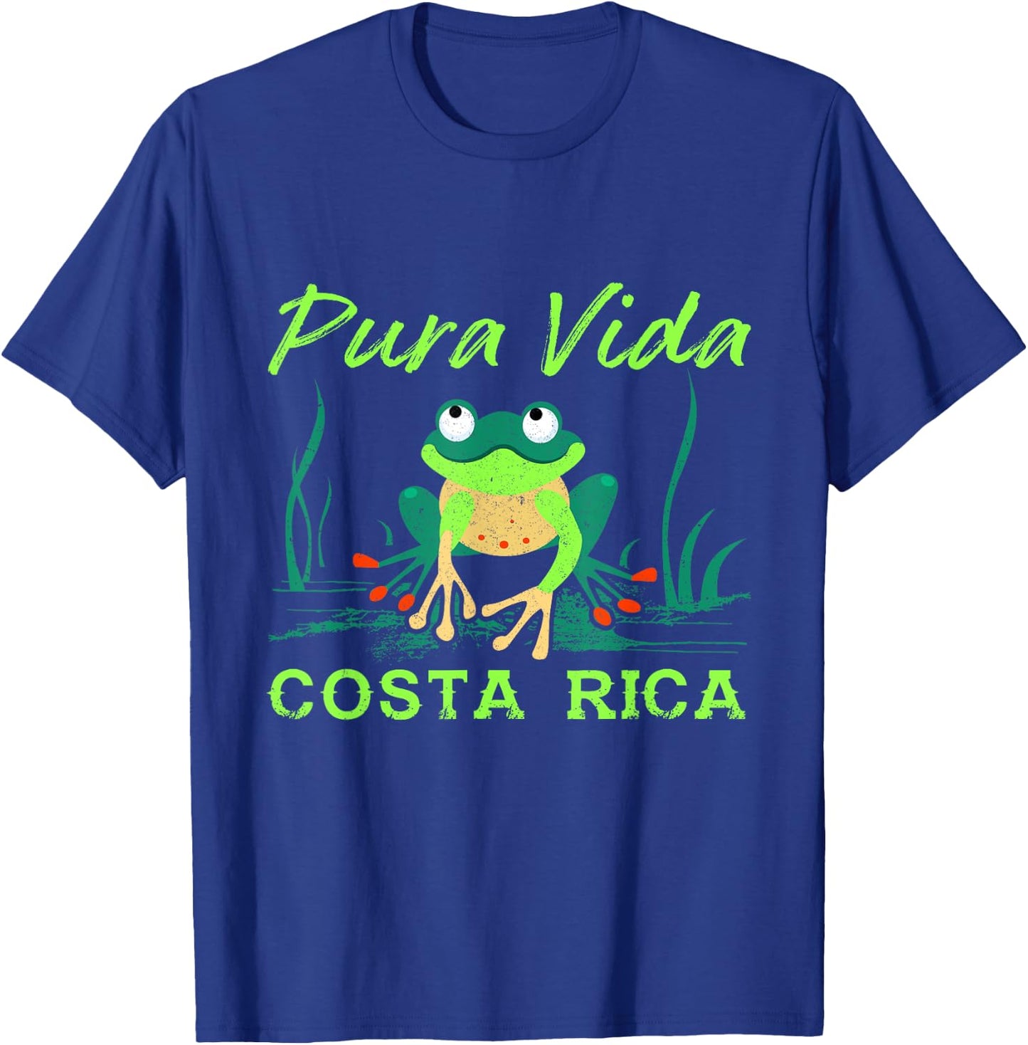 Costa Rica Rain Forest Tree Frog Pura Vida Costa Rica T-Shirt - T-Shirt | Royal