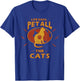 Funny Cat Shirts | Life Goal Pet All The Cats Men Women Kids T-Shirt - T-Shirt | Royal