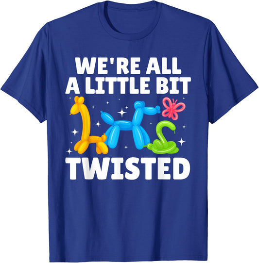 Cool Balloon Artist Art Women Kids Balloon Twisting T-Shirt - T-Shirt | Royal