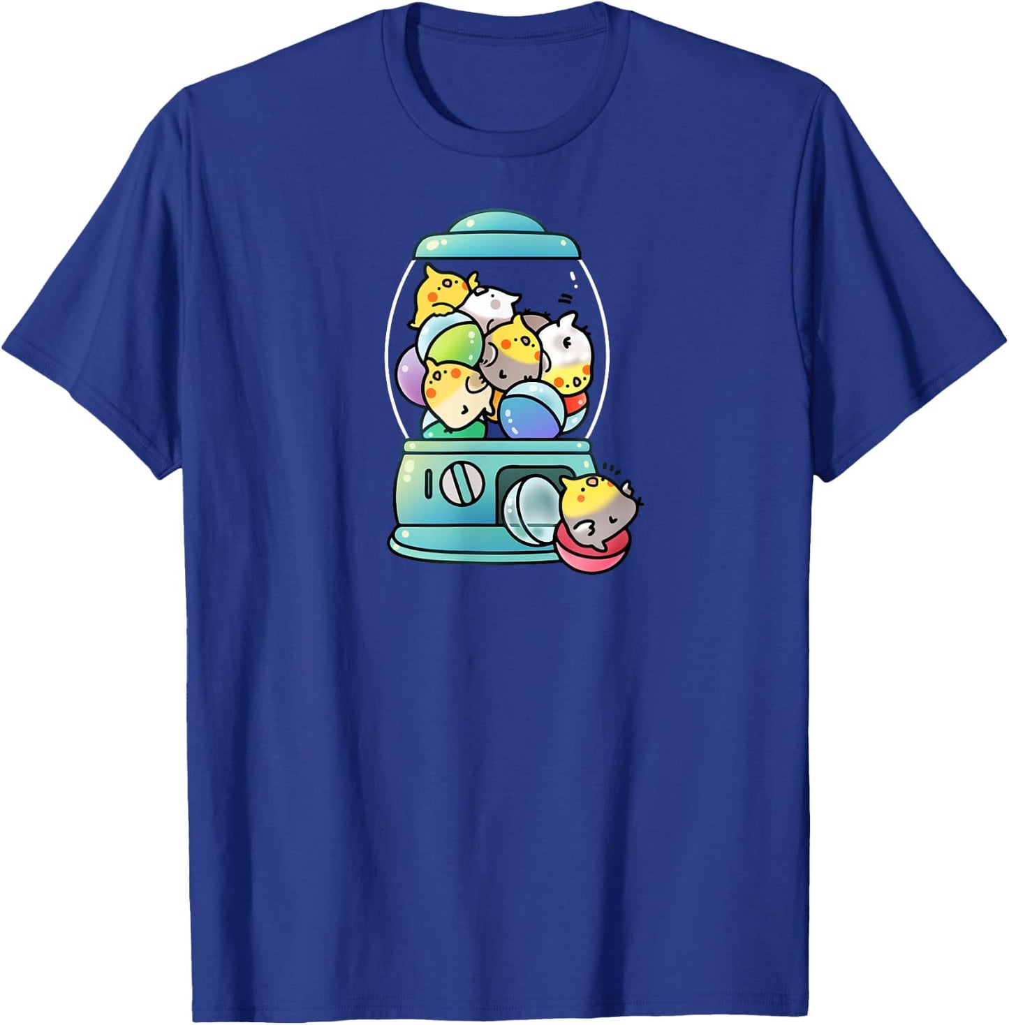 Cockatiel Toy Capsule T-Shirt - T-Shirt | Royal