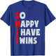 So Happy I Have Twins Funny Parent Twin Mom Dad Mothers Day T-Shirt - T-Shirt | Royal