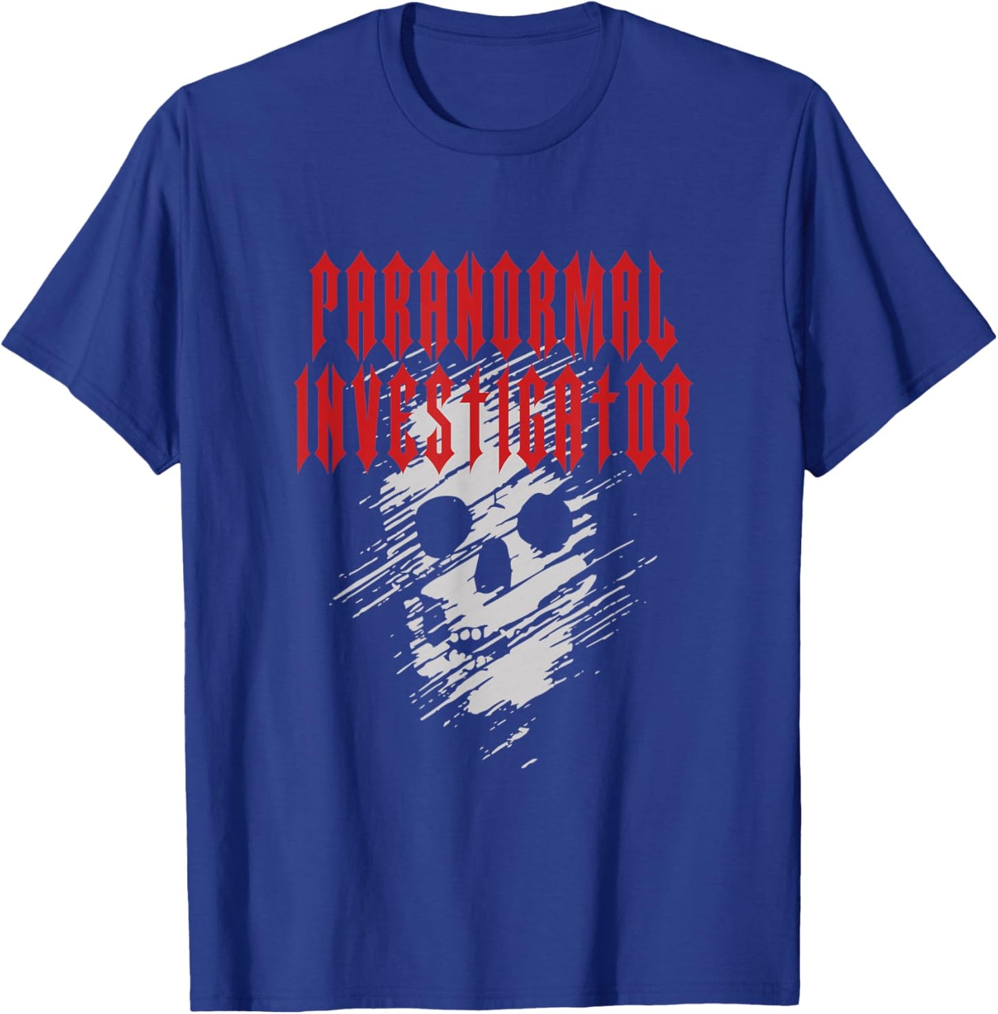 Ghost Hunting Paranormal Investigator T-Shirt - T-Shirt | Royal