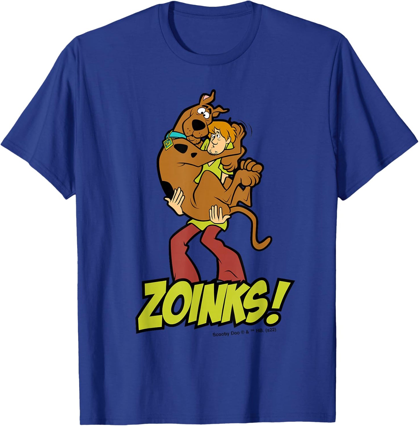 Scooby Doo Zoinks T-Shirt - T-Shirt | Royal