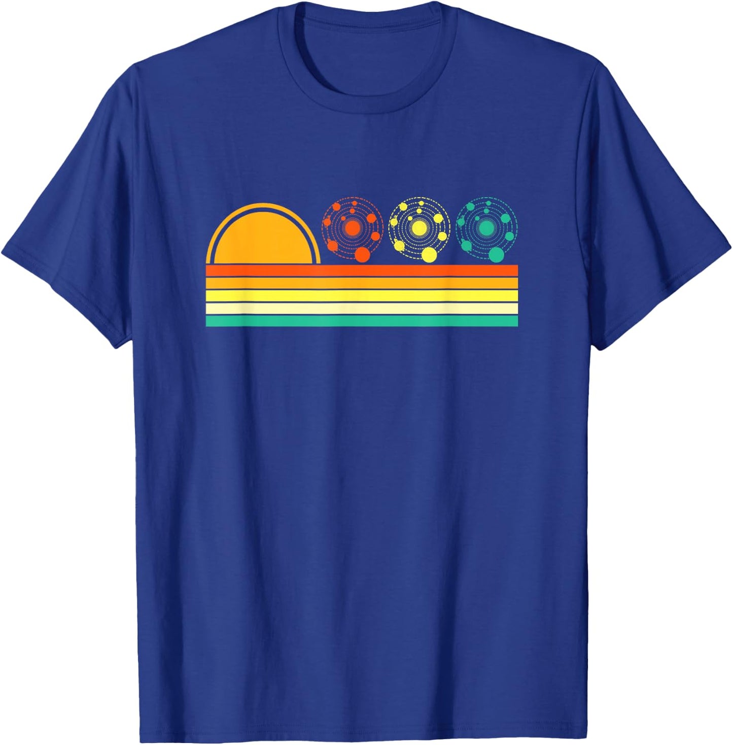 Astronomy Space Vintage Astrophysicist Astrophysics T-Shirt - T-Shirt | Royal