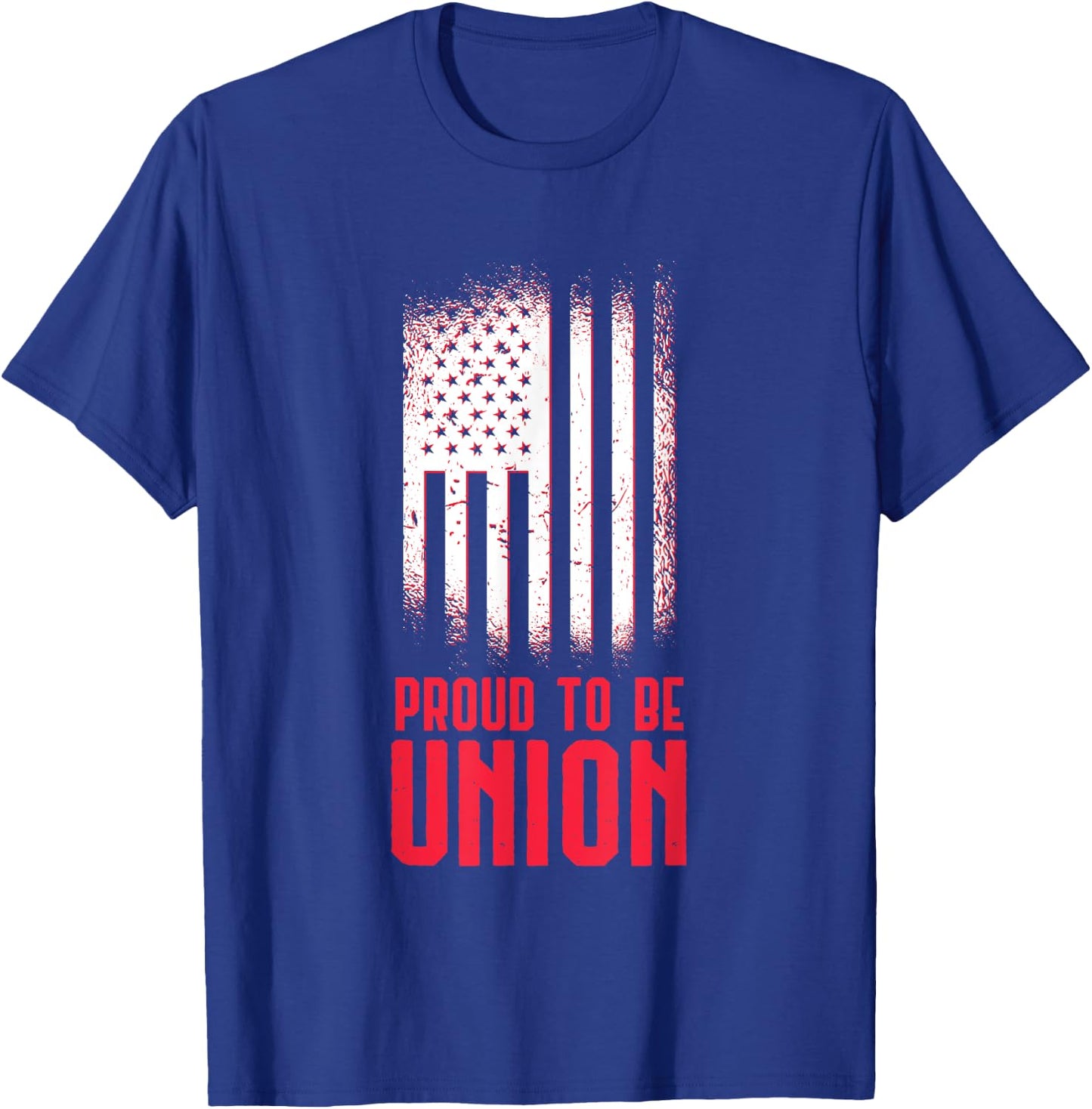 Proud To Be Union Skilled Labor Worker Labor Day Gift T-Shirt - T-Shirt | Royal