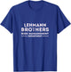 Lehman Brothers 2008 T-Shirt - T-Shirt | Royal