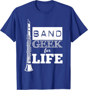 Clarinet Band Outsiders for Life Fun T-Shirt - T-Shirt | Royal