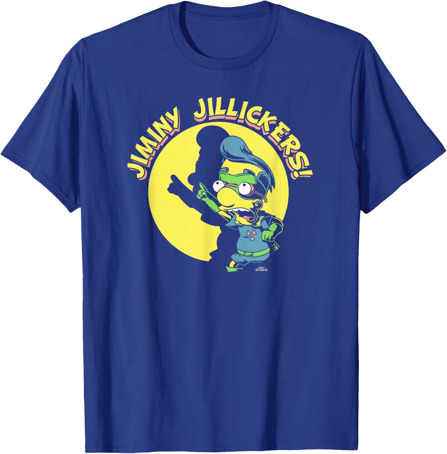 The Simpsons Milhouse Jiminy Jillickers T-Shirt - T-Shirt | Royal