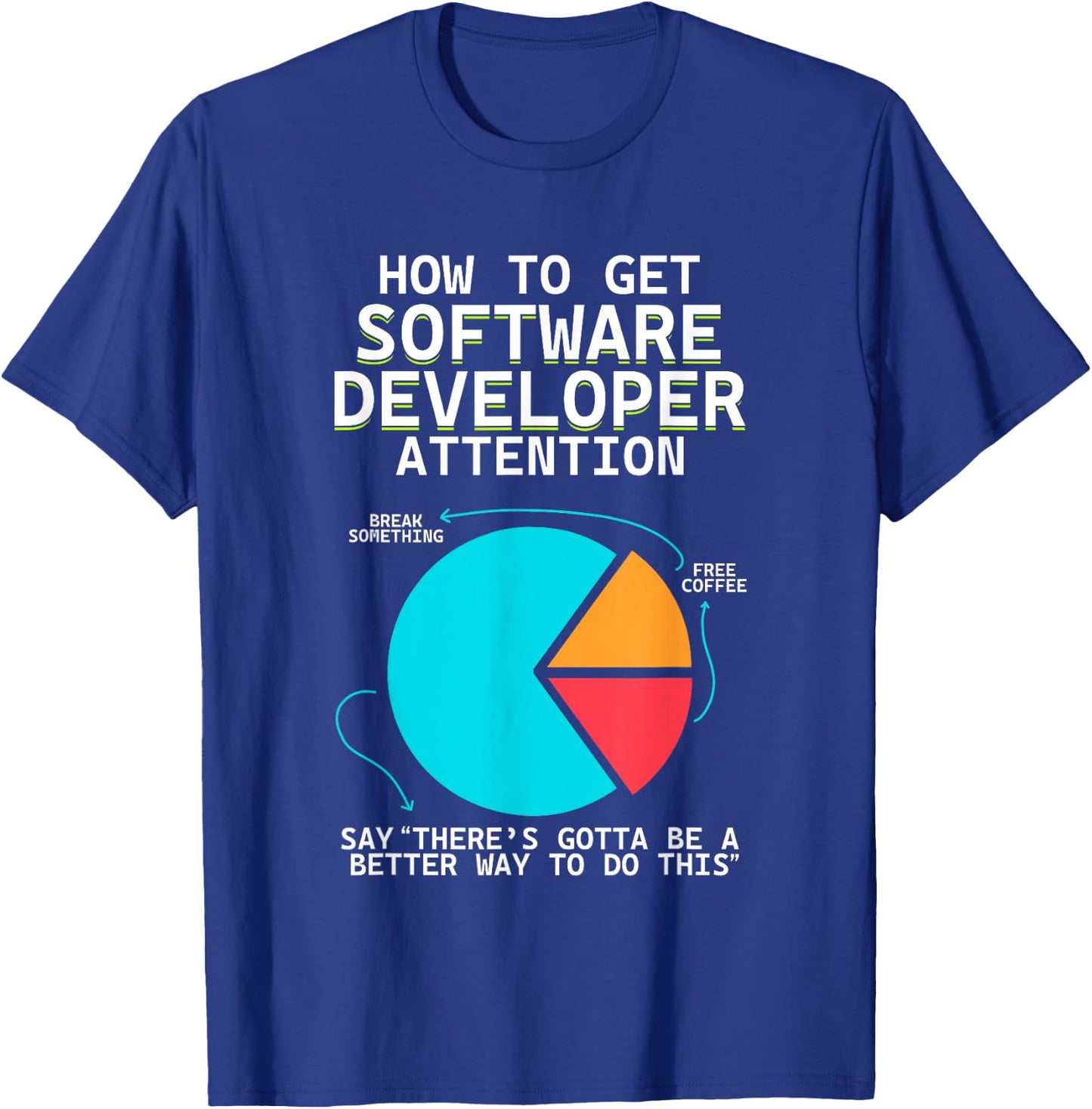 Debug Programming Engineer Coding Software Developer T-Shirt - T-Shirt | Royal
