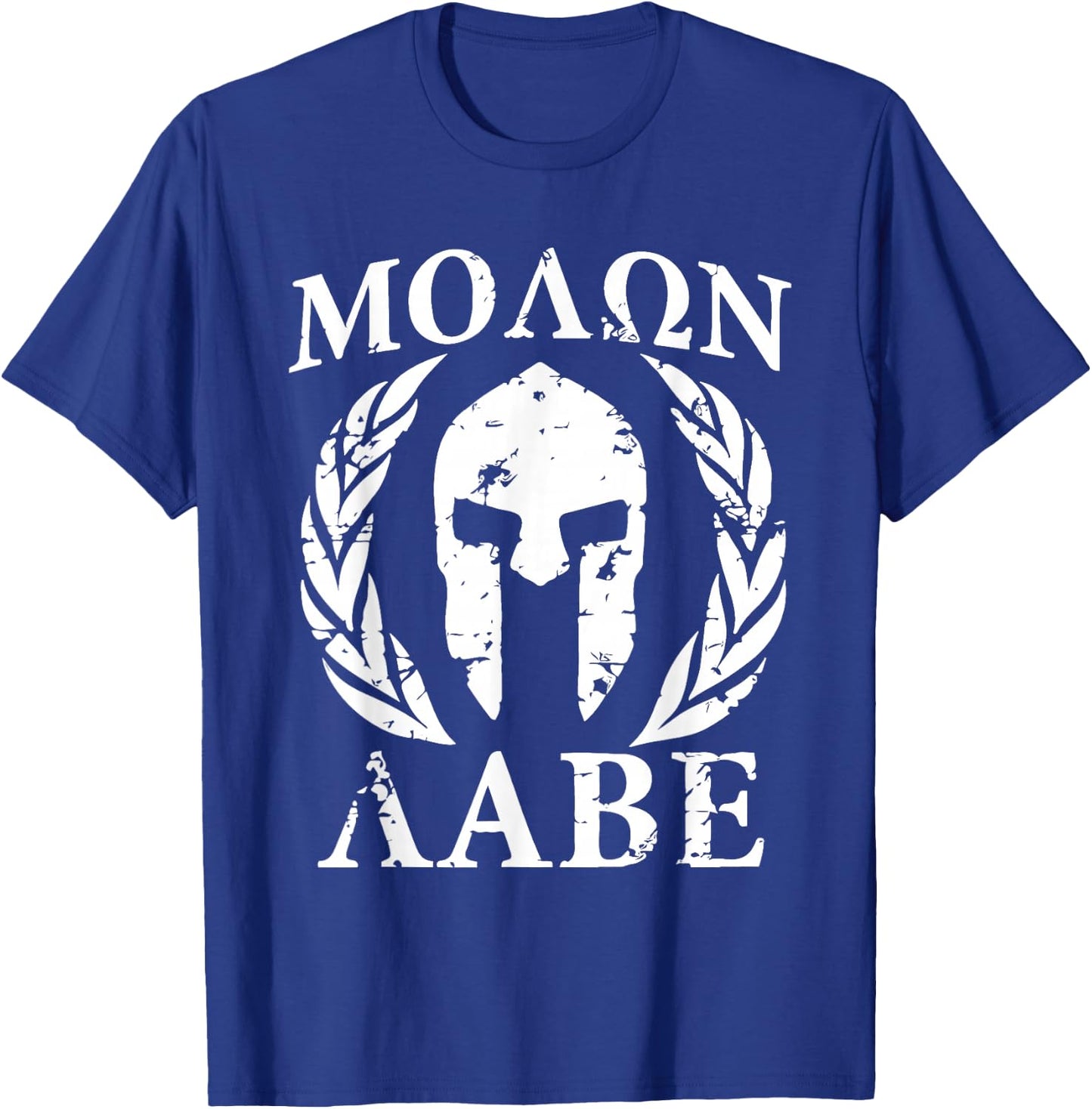 Molon Labe Patriotic T-Shirt - T-Shirt | Royal