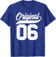 20th Birthday Gift Boys Girls Original Vintage Born 2006 T-Shirt - T-Shirt | Royal