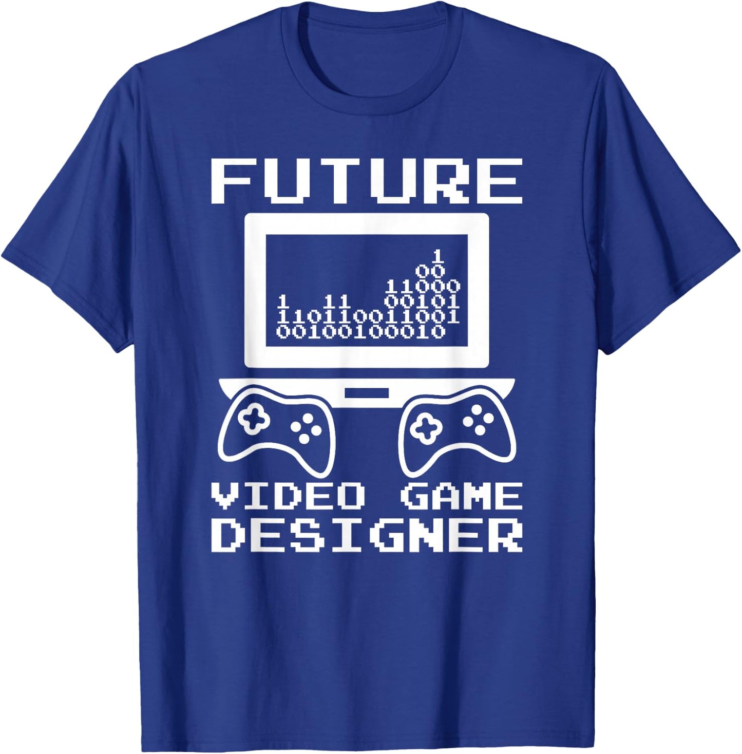 Kids Game Developer Shirt Future Video Game Designer T-Shirt - T-Shirt | Royal