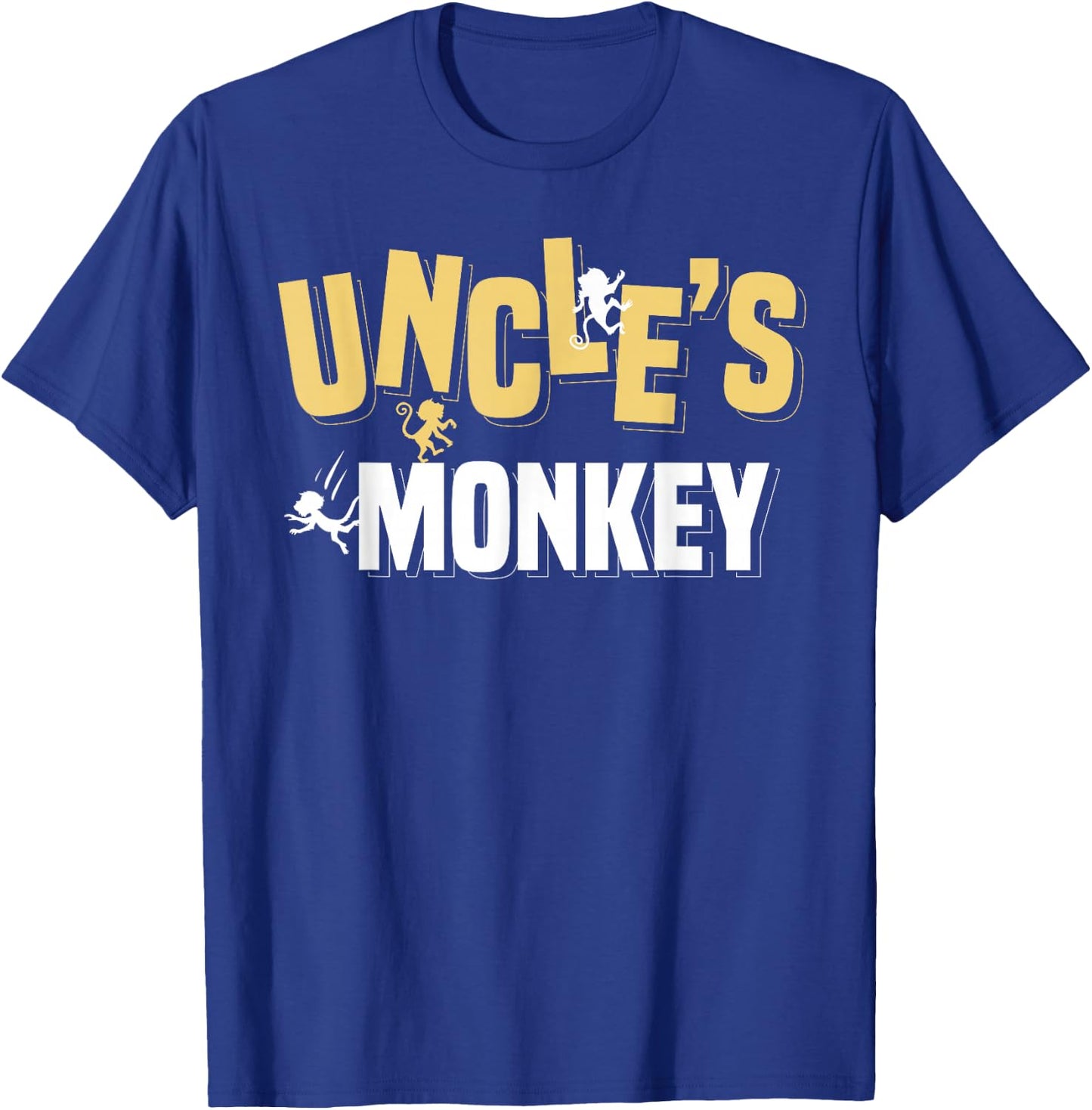 Uncle's Monkey T-Shirt - T-Shirt | Royal