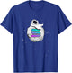 Cryptocurrency Fun Relaxing Space Man On Solana Moon T-Shirt - T-Shirt | Royal