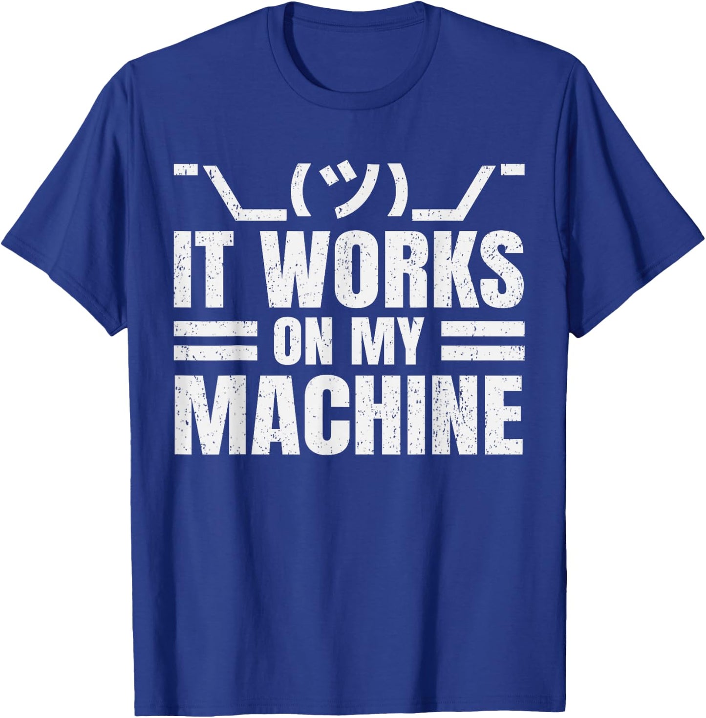 Tech Support Computer Engineer IT Nerd Humor Programmer T-Shirt - T-Shirt | Royal