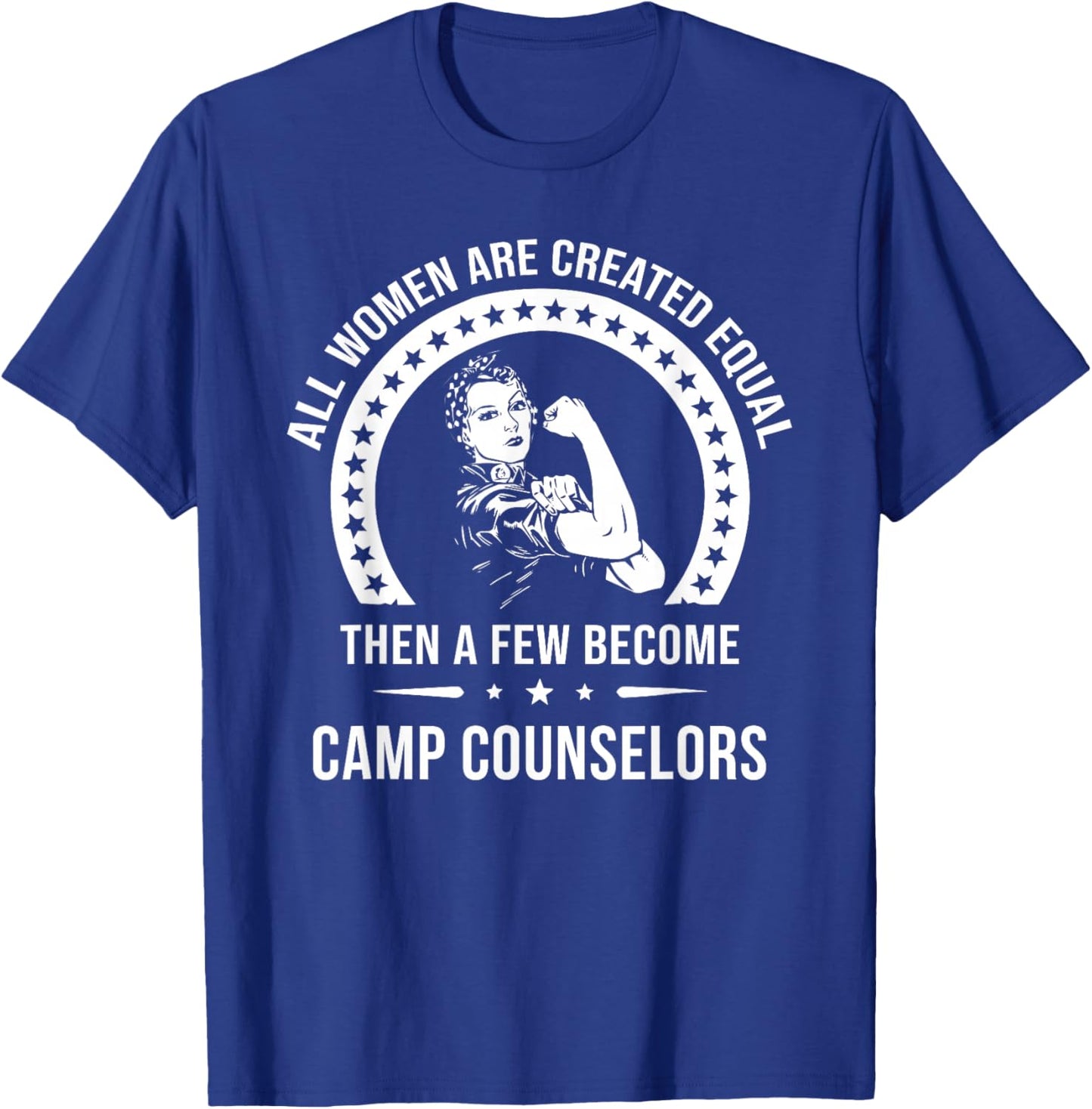 Camp Counselor Shirts | Camp Counselor T-Shirt - T-Shirt | Royal