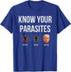 Know Your Parasites Dump President Trump Parasite Lunatic T-Shirt - T-Shirt | Royal