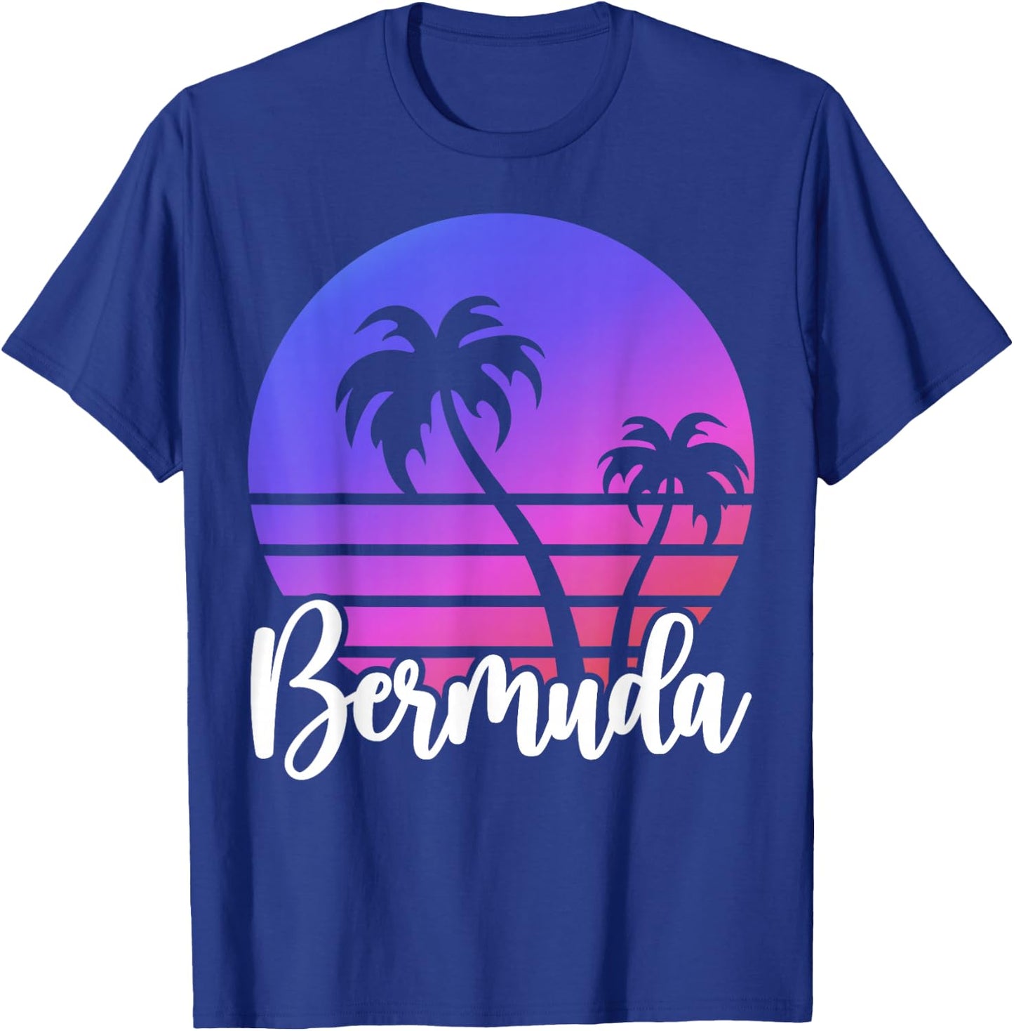 BERMUDA Beach Lover Summer Vacation Family Trip Souvenir T-Shirt - T-Shirt | Royal