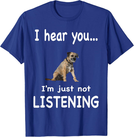 Border Terrier Dog - Border Terrier Men Women T-Shirt - T-Shirt | Royal