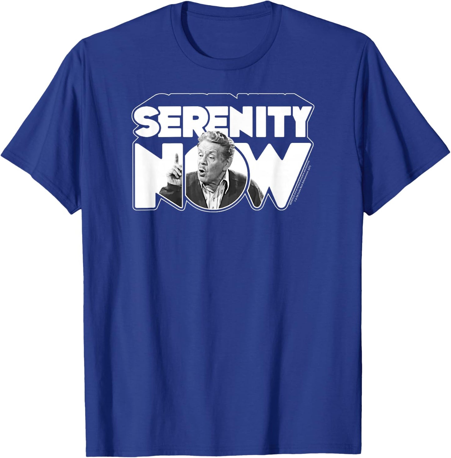 Seinfeld Serenity Now Retro Frank Costanza 90's TV Show T-Shirt - T-Shirt | Royal