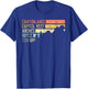 Vintage Moab Souvenir Big 5 Utah Mighty Five National Park T-Shirt - T-Shirt | Royal
