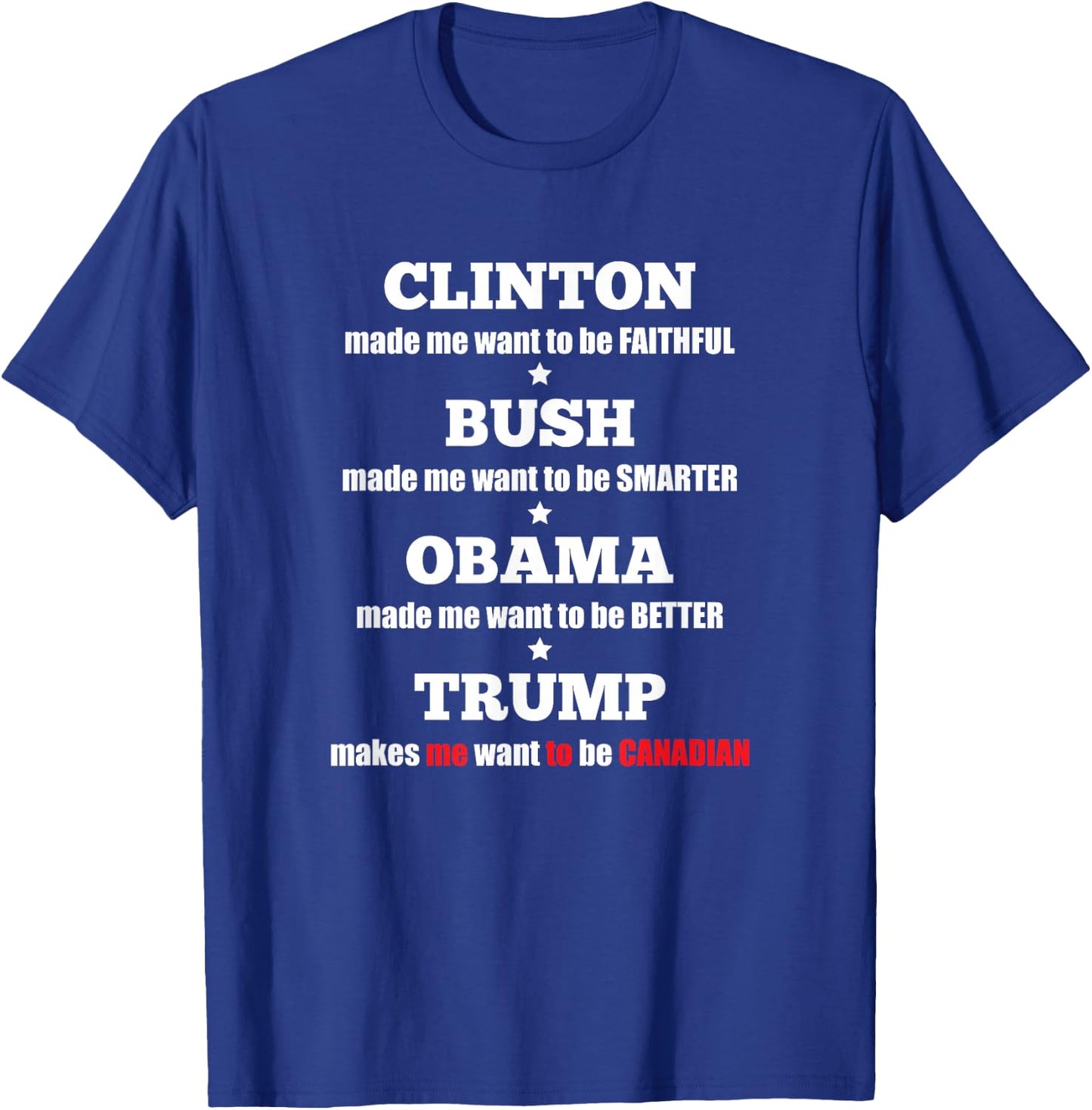 Anti Trump Political for Independents and Liberals Small T-Shirt - T-Shirt | Royal