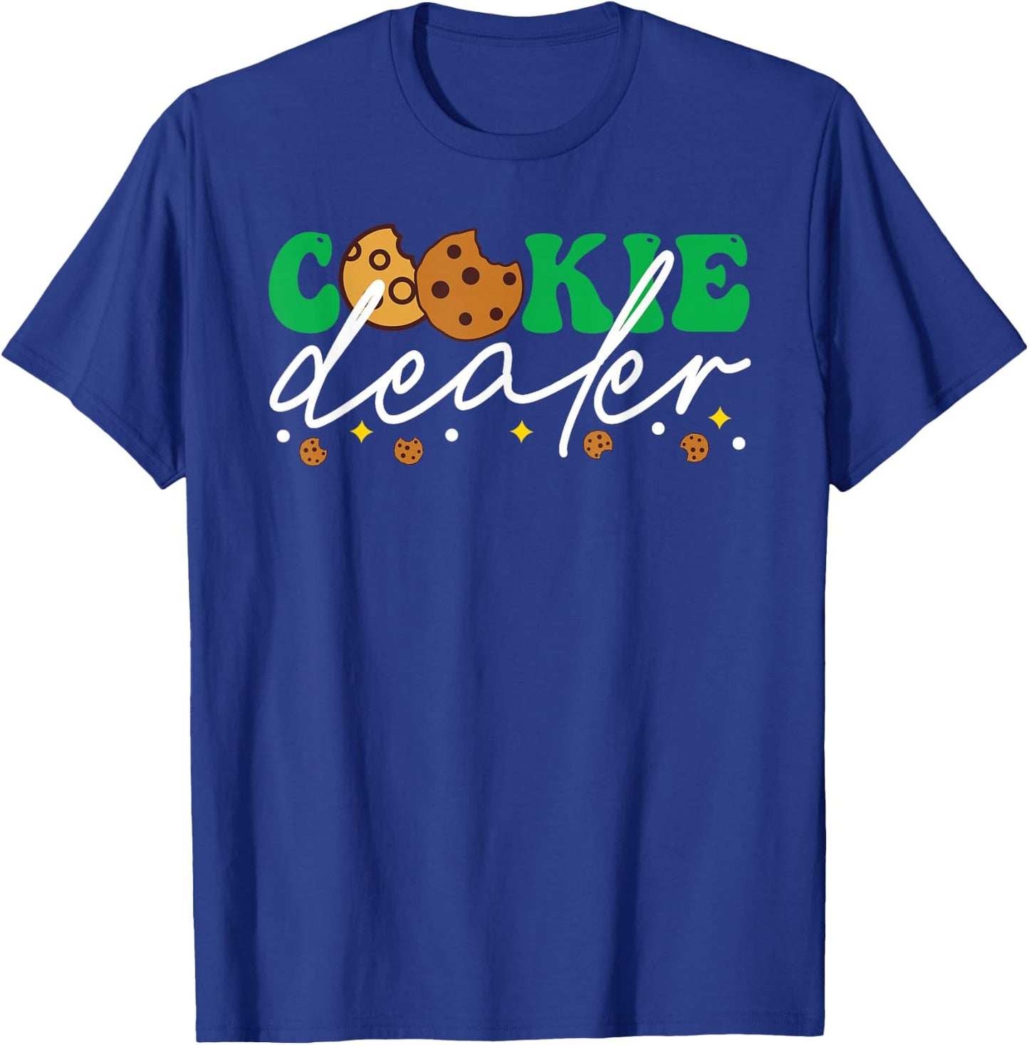 Cookie Dealer Scout Funny Scouting Troop Leader Cookie Lover T-Shirt - T-Shirt | Royal