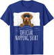 Black Sleep Mask Chesapeake Bay Retriever Official Napping T-Shirt - T-Shirt | Royal