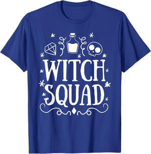 Witch Squad Funny Friend Matching Halloween Wiccan Women T-Shirt - T-Shirt | Royal