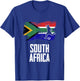 South Africa Flag Jersey South African Soccer Team T-Shirt - T-Shirt | Royal
