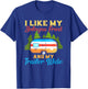Like My Bologna Fried And My Trailer Wide | Camping T-Shirt - T-Shirt | Royal