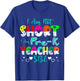 I Am Not Short I Am Pre-K Teacher Size Funny Teacher Women Kids T-Shirt - T-Shirt | Royal