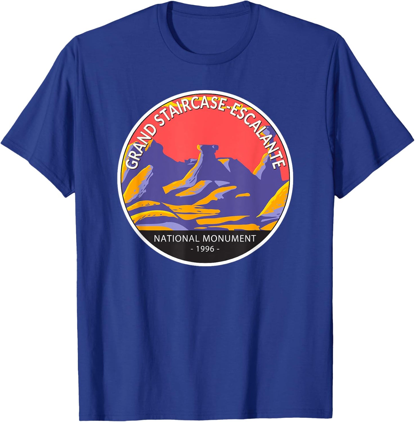 Grand Staircase Escalante National Monument Utah Vintage T-Shirt - T-Shirt | Royal