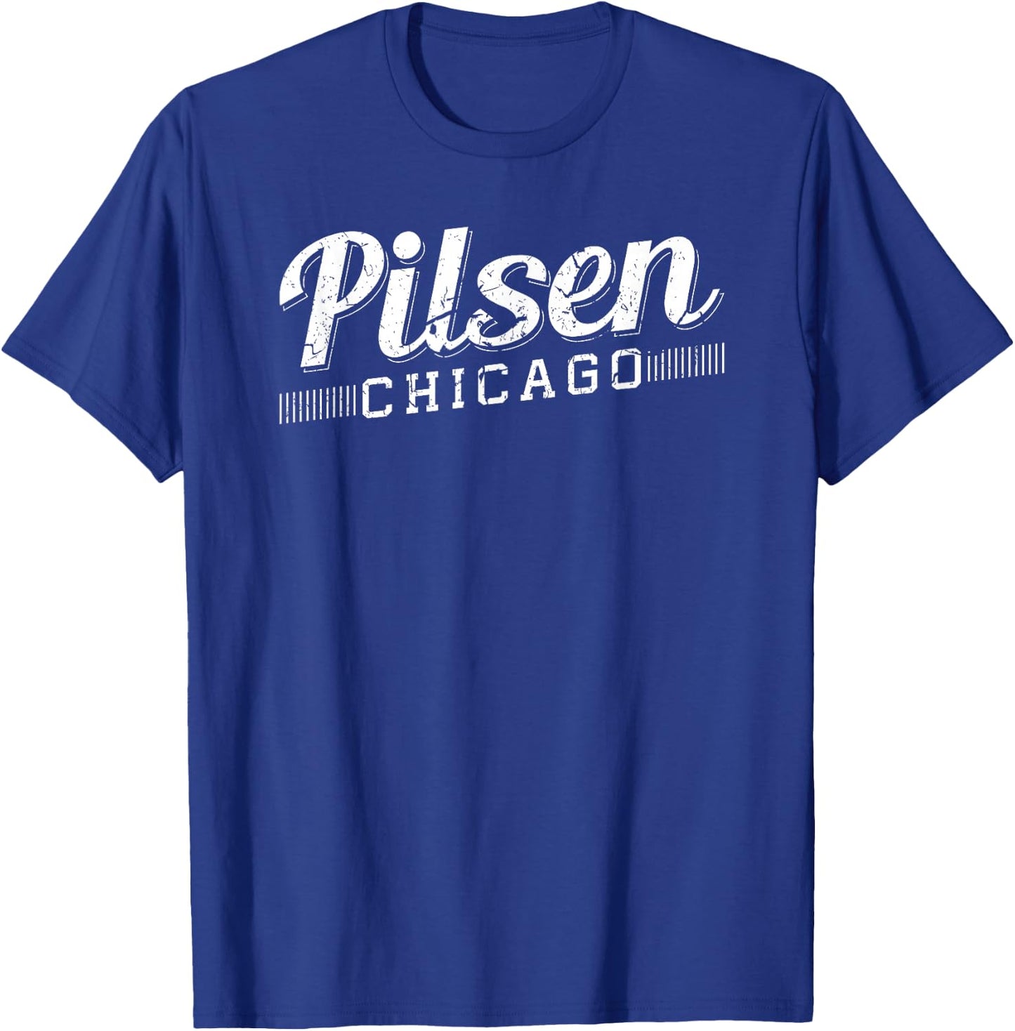 Pilsen Chicago Neighborhood Mexican Pride Heritage History T-Shirt - T-Shirt | Royal