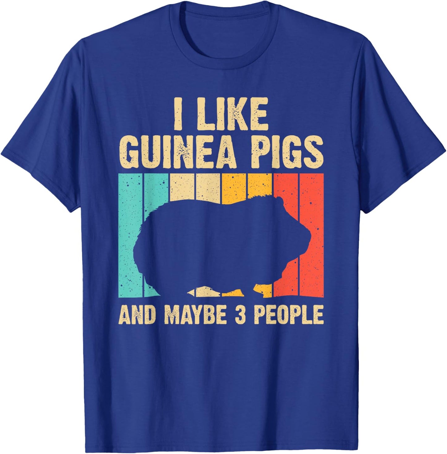 Funny Guinea Pig Design Women Kids Guinea Pig Lovers T-Shirt - T-Shirt | Royal