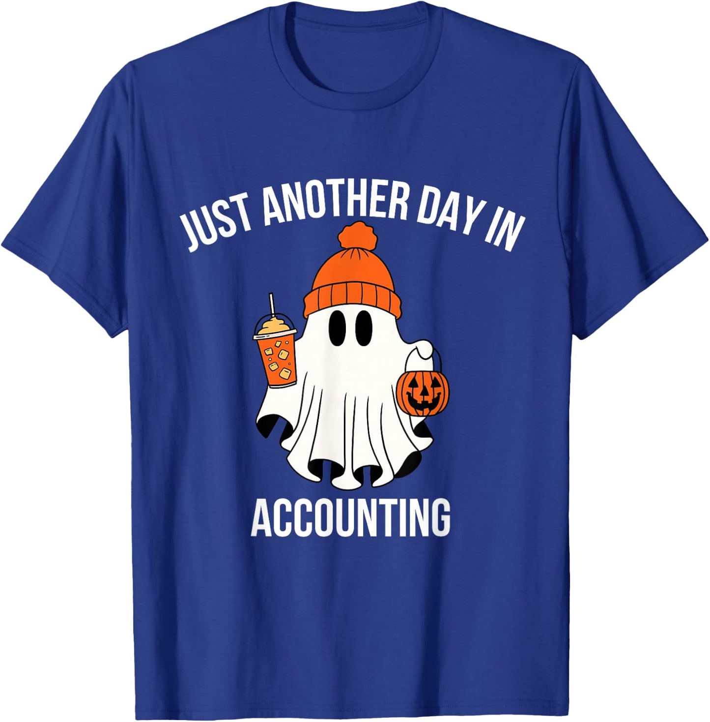 Funny Accountant Halloween Accounting Colleague Gift T-Shirt - T-Shirt | Royal